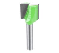 sourcing map Bottom Cleaning Router Bit 1/4" Shank Carbide Tipped Spoilboard Surfacing Planing CNC Mortising Bit for Slab Flattening Woodworking, 5/8" (16mm) Dia 5/8" (16mm) Depth
