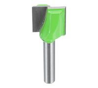 sourcing map Bottom Cleaning Router Bit 1/4" Shank Carbide Tipped Spoilboard Surfacing Planing CNC Mortising Bit for Slab Flattening Woodworking, 21/32" (17mm) Dia 5/8" (16mm) Depth