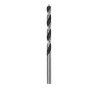 sourcing map Brad Point Drill Bits 4mm(10/64") Dia Straight Round Shank Drill Metric Brad Point 2" Drilling Depth Spiral Twist Drill Bits for Carpenter Woodworking Plastic Rubber