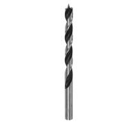 sourcing map Brad Point Drill Bits 6mm(15/64") Dia Straight Round Shank Drill Metric Brad Point 2.3" Drilling Depth Spiral Twist Drill Bits for Carpenter Woodworking Plastic Rubber