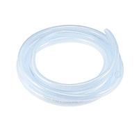 sourcing map Braided PVC Tubing, 3/8"(10mm) ID 9/16"(14mm) OD 10ft Flexible Clear Water Hose
