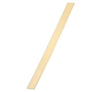 sourcing map Brass Flat Bar Stock, 0.12"x0.79"x12.01"Metal Solid Brass Square Bars for Knife Making DIY Handicrafts Architectural Decoration Industry Conductivity