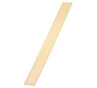 sourcing map Brass Flat Bar Stock, 0.12"x1.18"x12.01"Metal Solid Brass Square Bars for Knife Making DIY Handicrafts Architectural Decoration Industry Conductivity