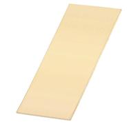 sourcing map Brass Flat Bar Stock, 0.2"x3.94"x12.01"Metal Solid Brass Square Bars for Knife Making DIY Handicrafts Architectural Decoration Industry Conductivity