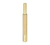 sourcing map Brass Punch 1/4" Non-marring Drive Pin Punch No Slip Cylindrical Alignment Punches for Watch Repair Jewelry Craft