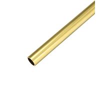 sourcing map Brass Round Tube 300mm Length 11mm OD 1mm Wall Thickness Seamless Straight Pipe Tubing