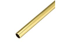 sourcing map Brass Round Tube 300mm Length 12mm OD 1mm Wall Thickness Seamless Straight Pipe Tubing