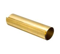 sourcing map Brass Sheet Roll, 1Pcs 40" x 8" x 0.0031" H62 Metal Foil Plate for Crafts, Electrical Repairs, Industry