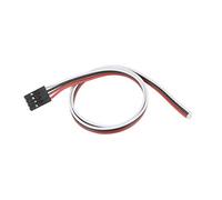 sourcing map Breadboard Jumper Wires 4-Pin 40cm Female to Tined Tip Cable for Arduino