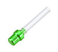 sourcing map Breather Hose Gas Fuel Tank Cap 2 Way Vent Hose Tube for Dirt Bike Motorized Bicycle Green