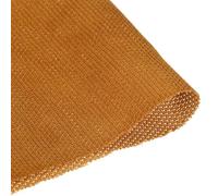 sourcing map Brown Speaker Mesh Grill Cloth (not Cane Webbing) Stereo Box Fabric Dustproof Cloth 50cm x 150cm 20" x 59"