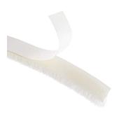 sourcing map Brush Weather Stripping,Felt Door Seal Strip,5000x5mm,White | Adhesive Pile Weatherstrip,Door Sweep Brush,for Door Window,197Inch L X 0.2 Inch W