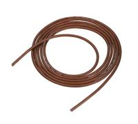 sourcing map Bulk XLR Microphone Cable 10 Feet, Raw DIY Mic Spool Wire, 26AWG Tinned Copper, OFC, 26 Gauge Audio Cable Spiral Copper Braided Shielding for 3-Pin XLR Connector, Brown