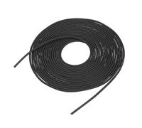 sourcing map Bulk XLR Microphone Cable 33 Feet, Raw DIY Mic Spool Wire, 26AWG Tinned Copper, OFC, 26 Gauge Audio Cable Spiral Copper Braided Shielding for 3-Pin XLR Connector, Black