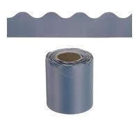 sourcing map Bulletin Board Border 32.8 Feet Scalloped Border Trim Decorative Rolled Classroom Borders for Bulletin Board Home Classroom Office Decoration, Deep Blue