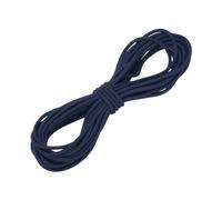 sourcing map Bungee Cord Elastic Cord Heavy Stretch String Rope 5/32" 11 Yards (4mmx10m) Elastic String for DIY Sewing Outdoor Camping Tie Down Hook Strap,Navy Blue