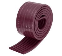 sourcing map Bunk Bed Ladder Pad, 2m NBR Self-Adhesive Corner Edge Protector Soft Furniture Corner Guard for Ladder Table Desk Edge, Dark Brown