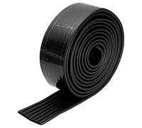 sourcing map Bunk Bed Ladder Pad, 5m NBR Self-Adhesive Corner Edge Protector Soft Furniture Corner Guard for Ladder Table Desk Edge, Black