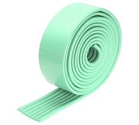 sourcing map Bunk Bed Ladder Pad, 5m NBR Self-Adhesive Corner Edge Protector Soft Furniture Corner Guard for Ladder Table Desk Edge, Light Green