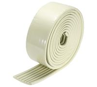 sourcing map Bunk Bed Ladder Pad, 5m NBR Self-Adhesive Corner Edge Protector Soft Furniture Corner Guard for Ladder Table Desk Edge, White