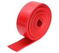 sourcing map Bunk Bed Ladder Pad, 5m NBR Self-Adhesive Corner Edge Protector Soft Furniture Corner Guard for Ladder Table Desk Edge, Red