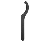 sourcing map C Hook Spanner Wrench, 95-100mm C Pin Motorcycle Shock Nut Chrome Vanadium Spanner Wrench Tool with 5mm Square Head for Machine, Vehicles, Mechanical