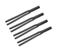 sourcing map Cable Pants, (10mm-2x4.5mm) 2-Conductor Speaker Wire Pants Y Boot Cable Jacket for Protecting DIN to RCA HIFI Audio Speaker Wire, Pack of 4