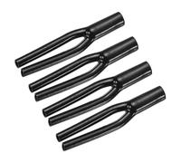 sourcing map Cable Pants, (12mm-2x5.5mm) 2-Conductor Speaker Wire Pants Y Boot Cable Jacket for Protecting DIN to RCA HIFI Audio Speaker Wire, Pack of 4