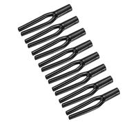 sourcing map Cable Pants, (12mm-2x5.5mm) 2-Conductor Speaker Wire Pants Y Boot Cable Jacket for Protecting DIN to RCA HIFI Audio Speaker Wire, Pack of 8