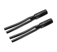 sourcing map Cable Pants, (19mm-2x6mm) 2-Conductor Speaker Wire Pants Y Boot Cable Jacket for Protecting DIN to RCA HIFI Audio Speaker Wire, Pack of 2