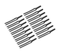 sourcing map Cable Pants, (5mm-2x2.5mm) 2-Conductor Speaker Wire Pants Y Boot Cable Jacket for Protecting DIN to RCA HIFI Audio Speaker Wire, Pack of 16