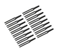 sourcing map Cable Pants, (6mm-2x3mm) 2-Conductor Speaker Wire Pants Y Boot Cable Jacket for Protecting DIN to RCA HIFI Audio Speaker Wire, Pack of 16