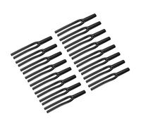 sourcing map Cable Pants, (7.5mm-2x3.5mm) 2-Conductor Speaker Wire Pants Y Boot Cable Jacket for Protecting DIN to RCA HIFI Audio Speaker Wire, Pack of 16