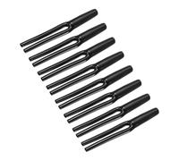 sourcing map Cable Pants, (9mm-2x3.5mm) 2-Conductor Speaker Wire Pants Y Boot Cable Jacket for Protecting DIN to RCA HIFI Audio Speaker Wire, Pack of 8