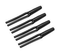 sourcing map Cable Pants, (9mm-2x3.5mm) 2-Conductor Speaker Wire Pants Y Boot Cable Jacket for Protecting DIN to RCA HIFI Audio Speaker Wire, Pack of 4