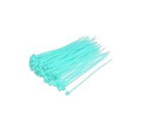 sourcing map Cable Zip Ties 100mmx2.5mm Self-Locking Nylon Tie Wraps Sky-Blue 300pcs