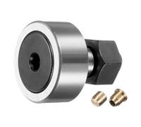 sourcing map Cam Follower Track Runner Bearings CF12-1/KRV32 PPA Needle Roller Stud Track Bearing, 32mm Roller Diameter, M12 Stud Type, (Hexagon Socket)
