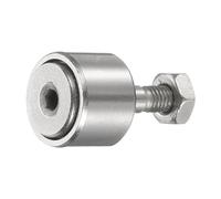 sourcing map Cam Follower Track Runner Bearings CF3/KRV10 X Needle Roller Stud Track Bearing, 10mm Roller Diameter, M3 Stud Type for Machine Tool Guide Rail (Hexagon Socket)
