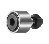 sourcing map Cam Follower Track Runner Bearings CF6/KR16 PPX Chrome Steel Needle Roller Stud Track Bearing, 16mm Roller Dia, M6 Stud Type for Machine Tool Guide Rail, (Hexagon Socket)