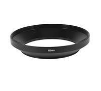 sourcing map Camera Lens Hood, Aluminum 82mm Front Filter Thread Wide Angle Hood Screw-in Mount Standard Lens for Nikon AF-S Nikkor 24-70mm F/2.8E VR, Sony FE 24-70mm F/2.8 GM