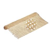 sourcing map Cane Webbing 25.5 Inch Width Rattan Cane Webbing 35.8 Inch Length Natural Rattan Webbing Roll for DIY Cane Projects,Woven Open Mesh Cane for Furniture,Chair,Cabinet,Door,Ceiling