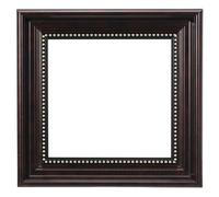 sourcing map Canvas Floater Frames, 8x8 Resin Floating Frame for Canvas Painting Vintage Oil Painting Supplies for Home Office Bedroom Table Wall Hanging Decor DIY Art Display, Brown/Black