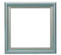 sourcing map Canvas Floater Frames, 8x8 Resin Floating Frame for Canvas Painting Vintage Oil Painting Supplies for Home Office Bedroom Table Wall Hanging Decor DIY Art Display, Peacock Blue