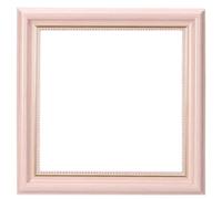 sourcing map Canvas Floater Frames, 8x8 Resin Floating Frame for Canvas Painting Vintage Oil Painting Supplies for Home Office Bedroom Table Wall Hanging Decor DIY Art Display, Pink/Gold