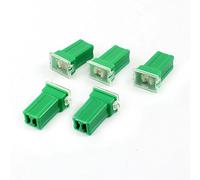 sourcing map Car Plastic Straight Female Blade Cartridge PAL Fuse 40Amp 32V 5pcs