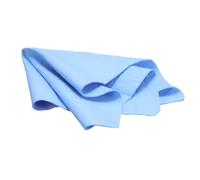 sourcing map Car Premium Shammy Cloth 16.9" x 12.6" PVA Chamois Wash Drying Towel Ultra Absorbent No Scratches in Bags for Cars Motorcycles Mirrors Glass Countertops Phone Laptop, Blue