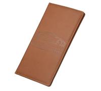 sourcing map Car Registration and Insurance Holder 9.65" x 4.92" PU Leather Vehicle Glove Box Organizer Storage Accessories Men Women Car ID Holder for License ID Cards Bank Cards, Dark Brown