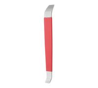 sourcing map Car Trim Removal Tool 7" Steel Auto Clip Lifter Car Removal Pry Bar Tools with Rubber Sleeve for Vehicle Door Audio Window Radio Panel Dashboard Repair, Red