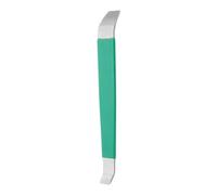 sourcing map Car Trim Removal Tool 7" Steel Auto Clip Lifter Car Removal Pry Bar Tools with Rubber Sleeve for Vehicle Door Audio Window Radio Panel Dashboard Repair, Green