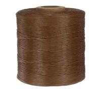 Sourcing Map Caramel 300D/1.2mm Polyester Waxed Thread, 547 Yards, Leather Sewing Cord